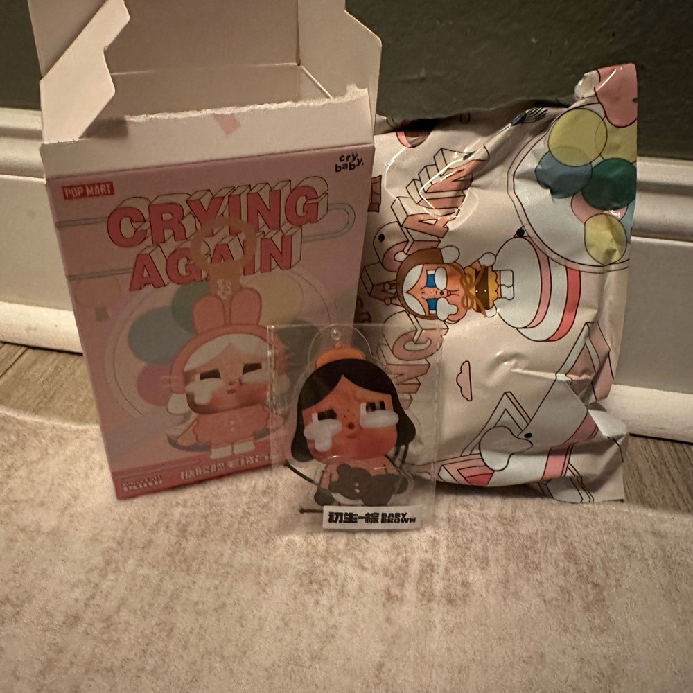Crybaby Vinyl Face Plush Blind Box